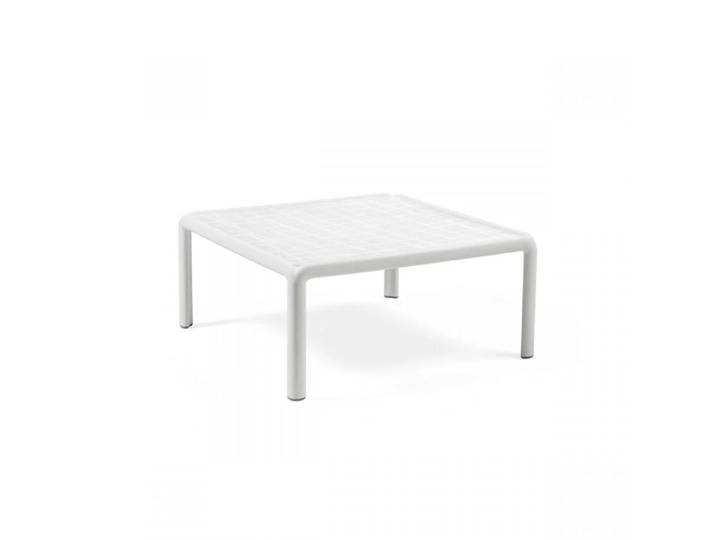 NARDI table basse KOMODO 70 x 70 cm (Blanc - Polypropylène)