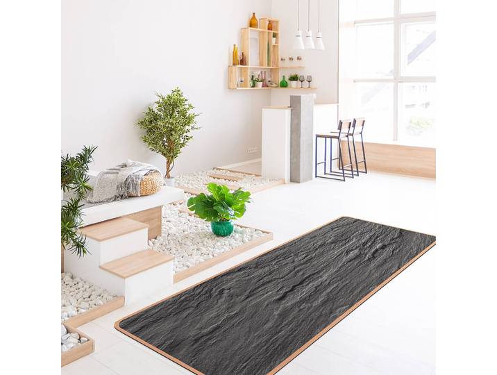 Läufer/Yogamatte Vitus 183 x 61cm Schwarz