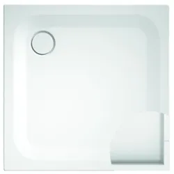 Bette Ultra Rechteck-Duschwanne m. Wannenträger 5930T, 90x90x2,5 cm Silver 410, 5930-410T 5930-410T