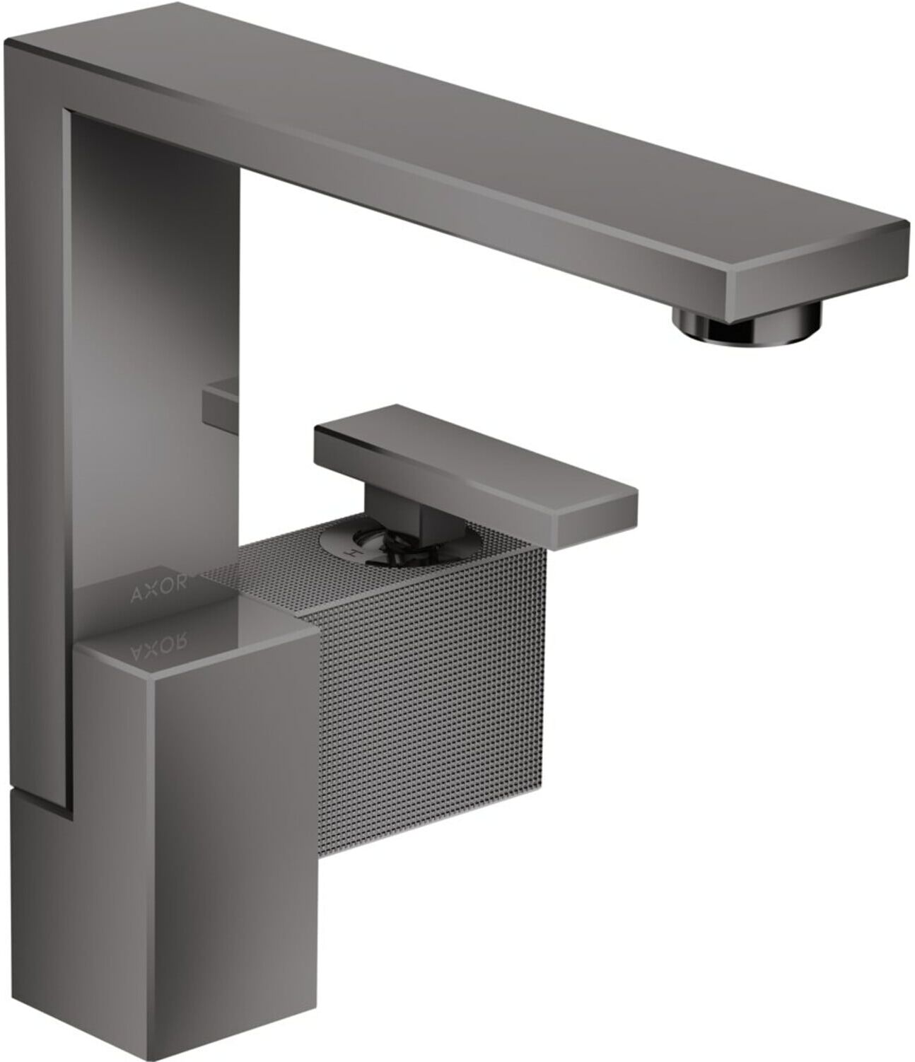 Hansgrohe Waschtisch-Einhebelmischer 190 Axor Edge Ausl. 175mm, Diamantschl., pol. bla vc (46021330)