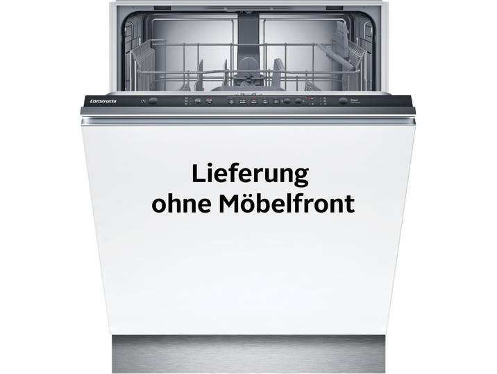 CONSTRUCTA vollintegrierbarer Geschirrspüler CB5VX01HTE , Energieeffizienz: E (A-G), weiß, B:59,8cm H:86,5cm T:55cm, Geschirrspüler