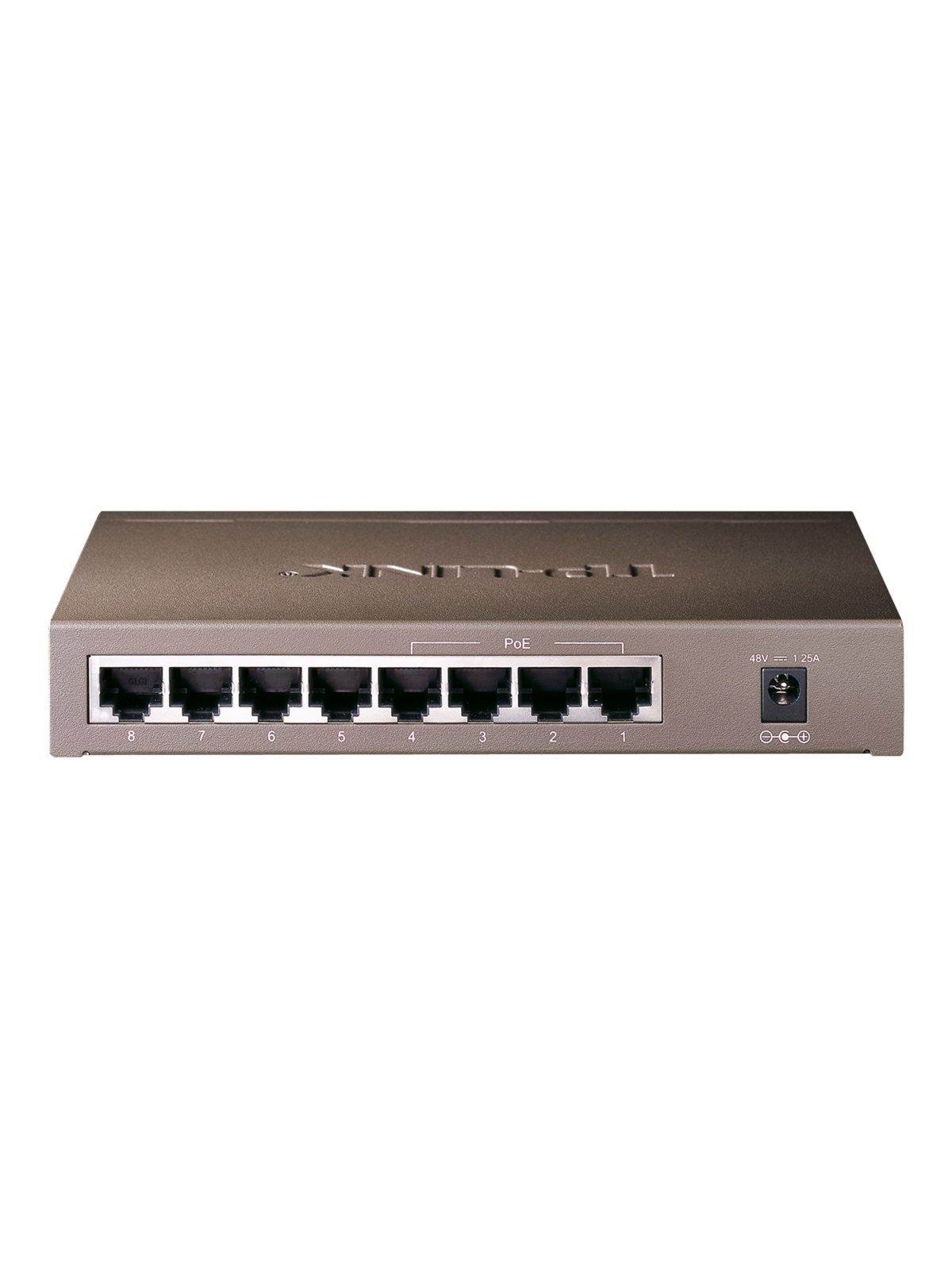 TP-Link TL-SF1008P 8-Port 10/100Mbps Desktop Switch with 4-Port PoE (57w9