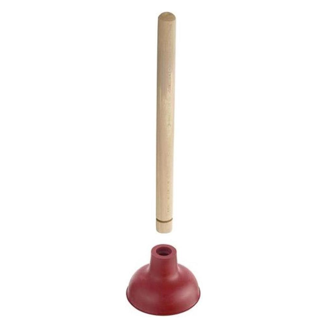 Haas & sohn OHA Gummi-Ausgussreiniger HECTOR rot, d= 135mm 3102 (3102)