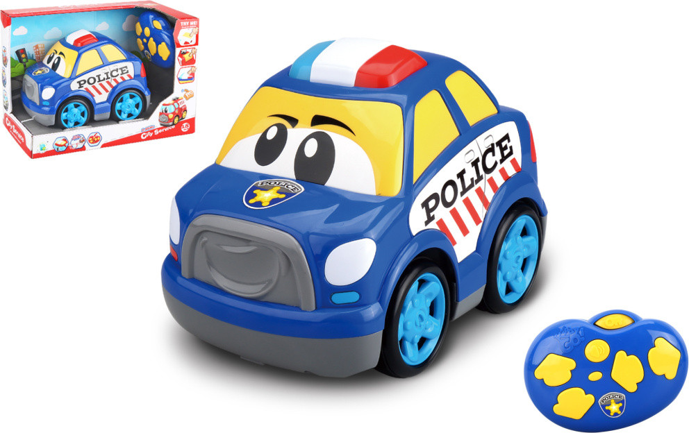 Alltoys Kiddy Go! RC Politiewagen met 2,4 GHz besturing, 19 cm