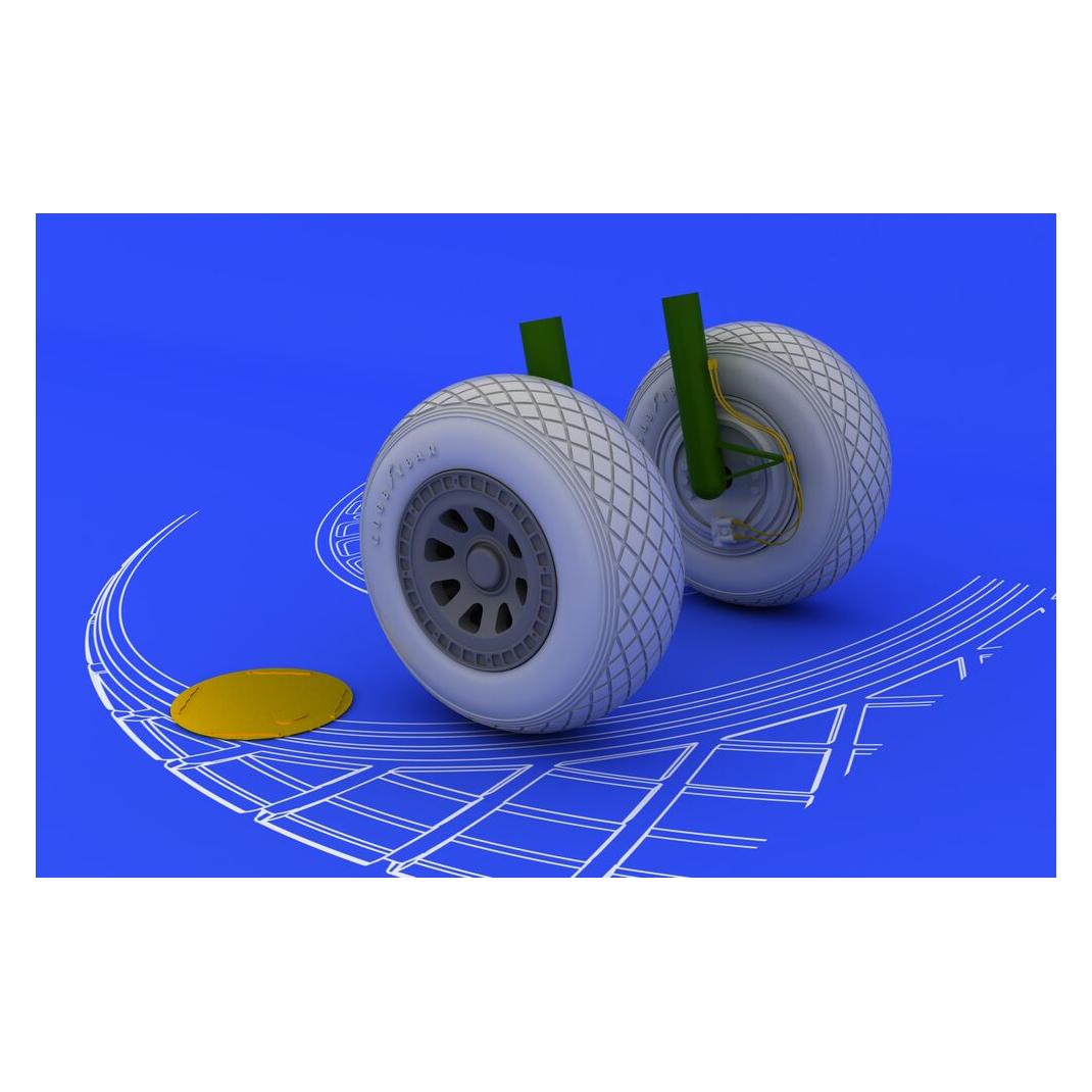 Eduard PV-1 Ventura wheels for Revell (648068)