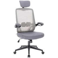 SVITA SAM - Ergonomisch verstellbarer Bürostuhl in Grau