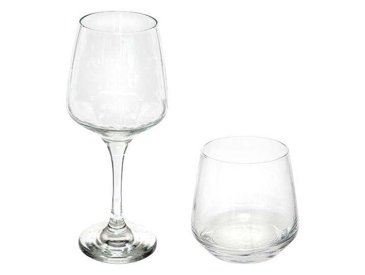 Secret de Gourmet Gläserset Elaya 12-teilig, Transparent, Glas, Gläser, Trinkgläser