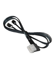 Supermicro SlimLine SAS x8 LE to 2x Mini HD intern 70cm Kabel 0,7 m Serial Attached SCSI (CBL-SAST-0826)