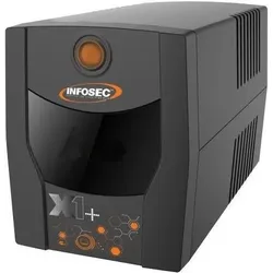 Infosec UPS X 700VA (700 VA, 360 W, Line-Interaktiv USV), USV