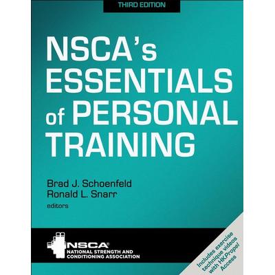 NSCA's Essentials of Personal Training, Gebundene Ausgabe von Brad J. Schoenfeld,Ronald L. Snarr,NSCA-National Strength & Conditioning Association,