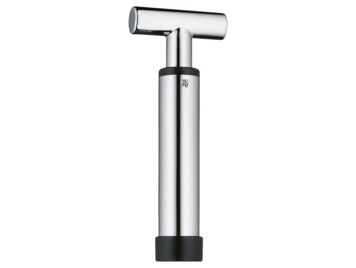 WMF Weinpumpe, Schwarz, Edelstahlfarben, Metall, Kunststoff, 15.8 cm, Bar- & Weinzubehör, Dekanter