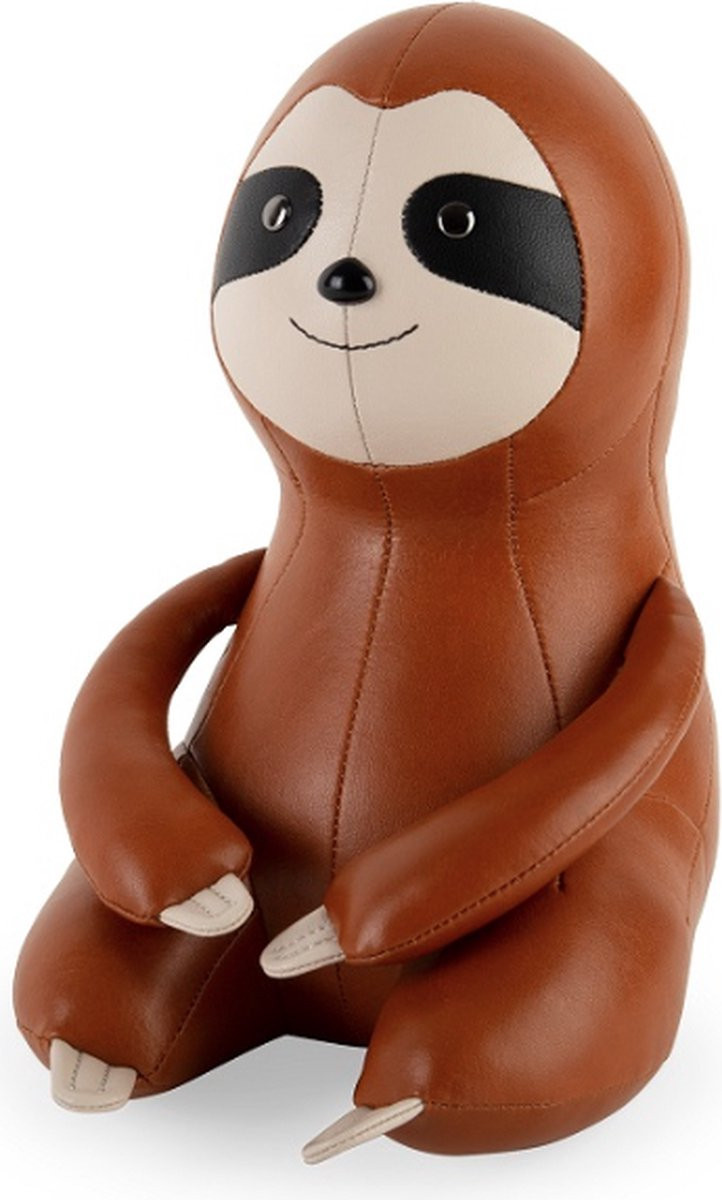 Zuny Boekensteun Luiaard Sloth Tan
