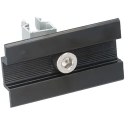 Modulmittelklemme Klick ALU schwarz 28–35 mm für PV-Module
