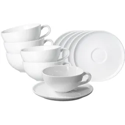 Ritzenhoff & Breker, Tasse, Skagen Teetassen mit Untertassen (180 ml, 6x)