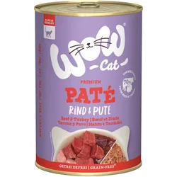 WOW CAT Adult Rind & Pute 6x400 g
