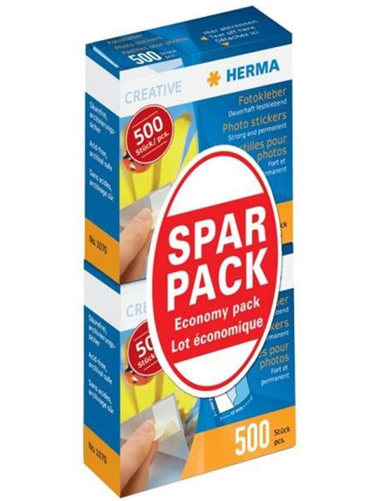 HERMA Photo Stickers Twin Pack 2x500 pcs