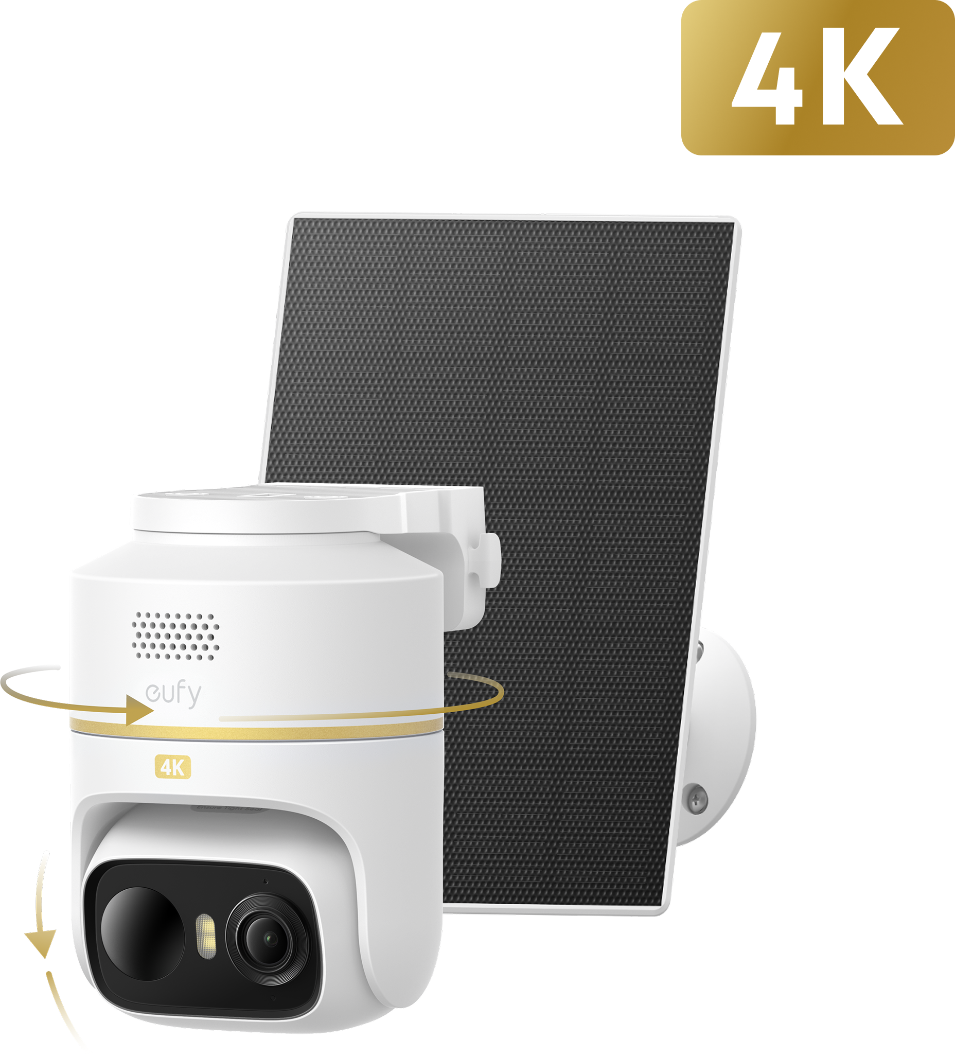 eufy Security eufyCam C37 4K Edition kabellose Solar-Outdoor-Kamera