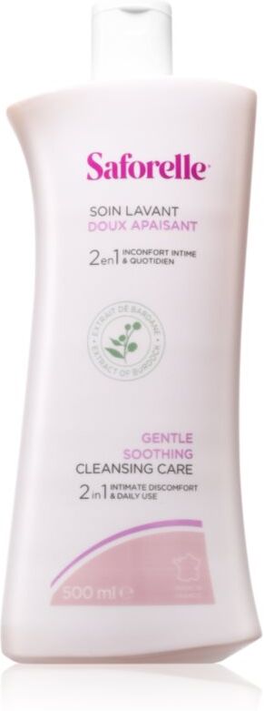 Saforelle Gentle cleansing care Gel für die Intimhygiene 500 ml