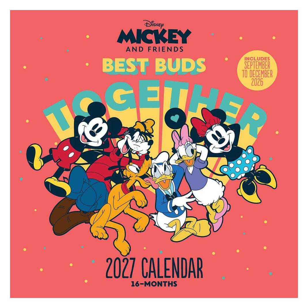 Pyramid Mickey & Friends calendrier 2027 30 x 30 cm (C2511352)