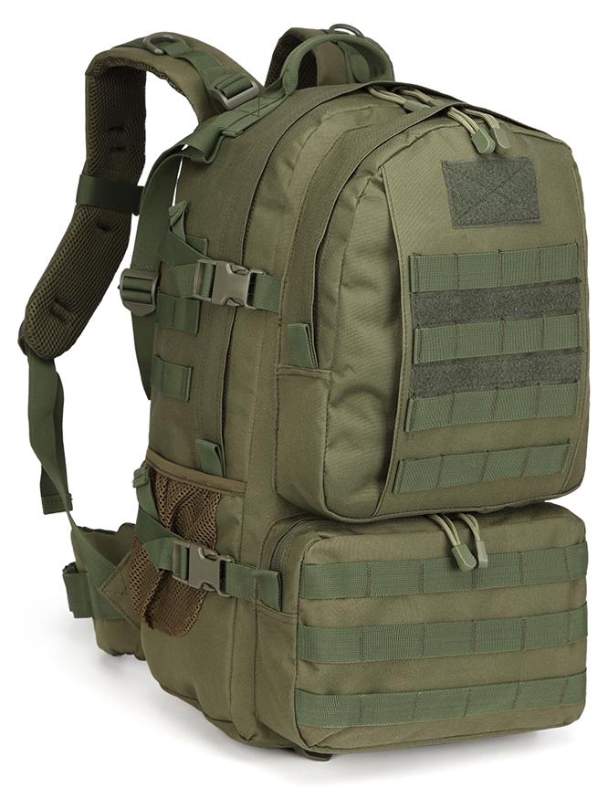 Taktischer Rucksack, 40 Liter (Modell BPT5-40), Olivgrün