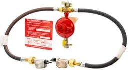Cavagna LPG Manual Changeover Propane Regulator Kit – 21mm Clip-On