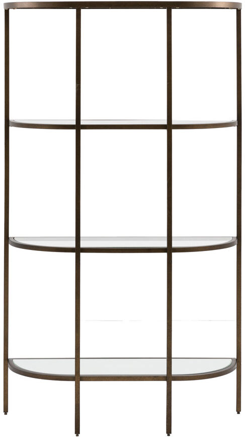 Fairmont Park Richman Display Cabinet Bronze 175cm H X 100cm W X 35cm D