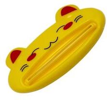 Combo Retail Shop Cute Animal Cartoon Toothpaste Dispenser Home Bathroom Squeezer cat