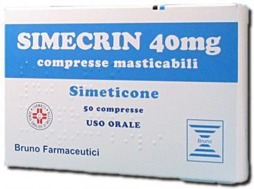 Eg Simecrin 40mg Per Gonfiore Addominale E Meteorismo 50 Compresse Masticabili