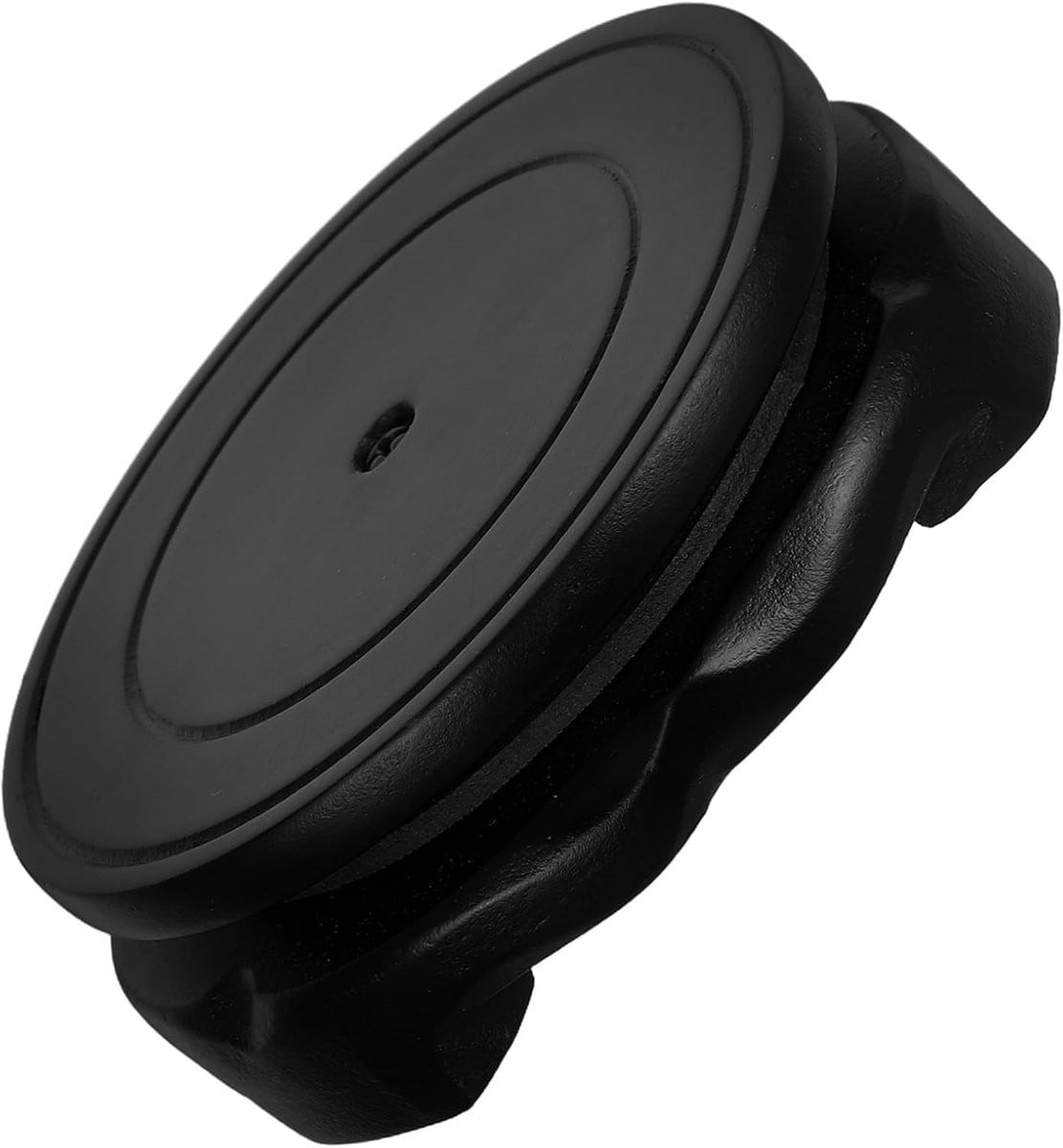 Houten Riser Decoratieve standaard Zwart Diameter: 12 cm