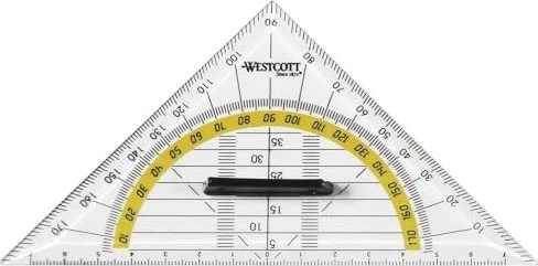 WESTCOTT Geometrie-Dreieck 16,0 cm