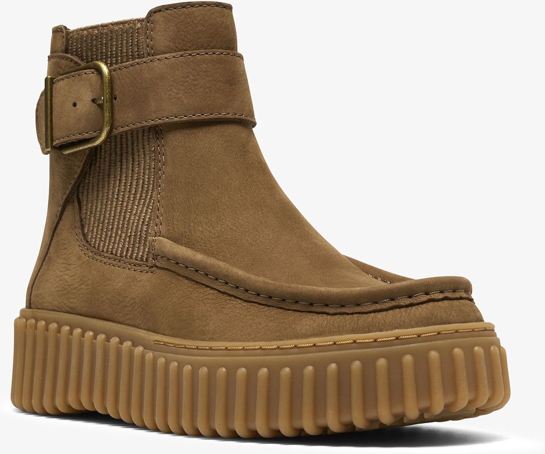 CLARKS Boots en cuir, TORHILL BUCKLE