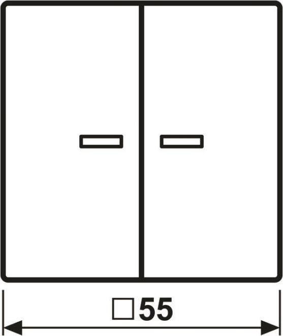 Jung HOME Proefset 2-voudig BTA17102SWM