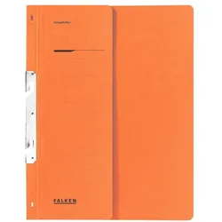 Falken Einhakhefter - halber Deckel orange, 23.8x30.5 cm