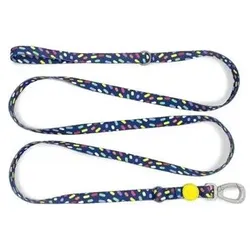 Morso Hondenriem Verstelbaar Gerecycled Color Invaders Paars (Hund, Allgemein), Halsband + Leine