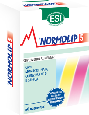 ESI Suplemento Níveis de Glicose Normolip 5 60 cápsulas