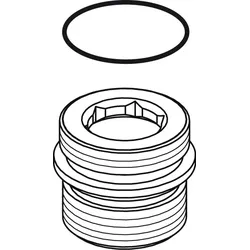 Ideal Standard Nippel M22x1/G1/2 Set, Chrom B964675AA