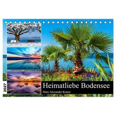 Heimatliebe Bodensee (Tischkalender 2027 DIN A5 quer), CALVENDO Monatskalender