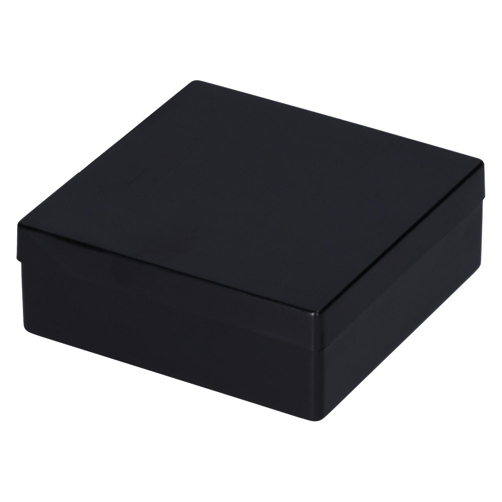 Licefa ESD Dose mit Stülpdeckel, ableitfähig, 75x75x27 mm innen (Statikschutz) (2427268)