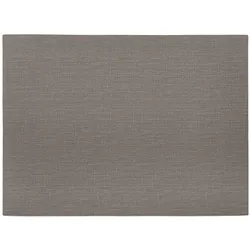 Mesapiu, Tischset, Placemat Canvaslook - Rechthoek - 33 x 45 cm - Charcoal - Set van 4 (ZZ0521 Charcoal) (4 Stk., 45 x 33 cm)