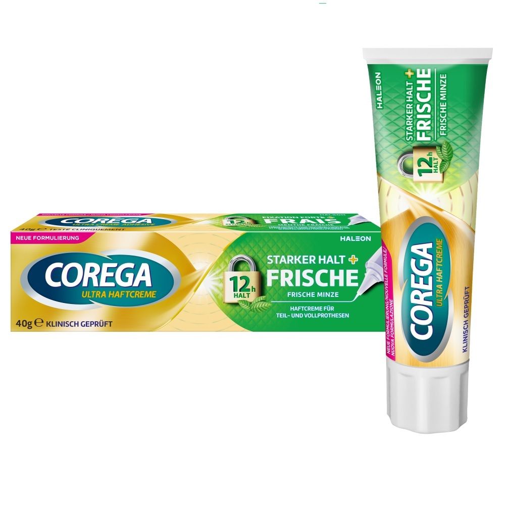 Corega ultra Haftcreme starker Halt+Frische 40 g Creme