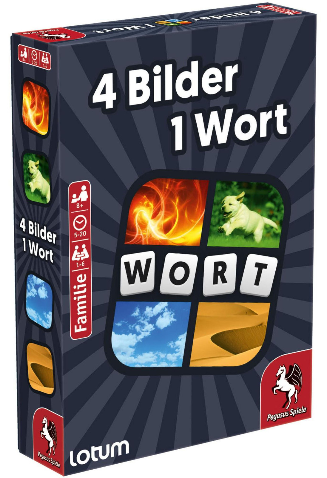 Pegasus 4 afbeeldingen 1 woord kaartspel