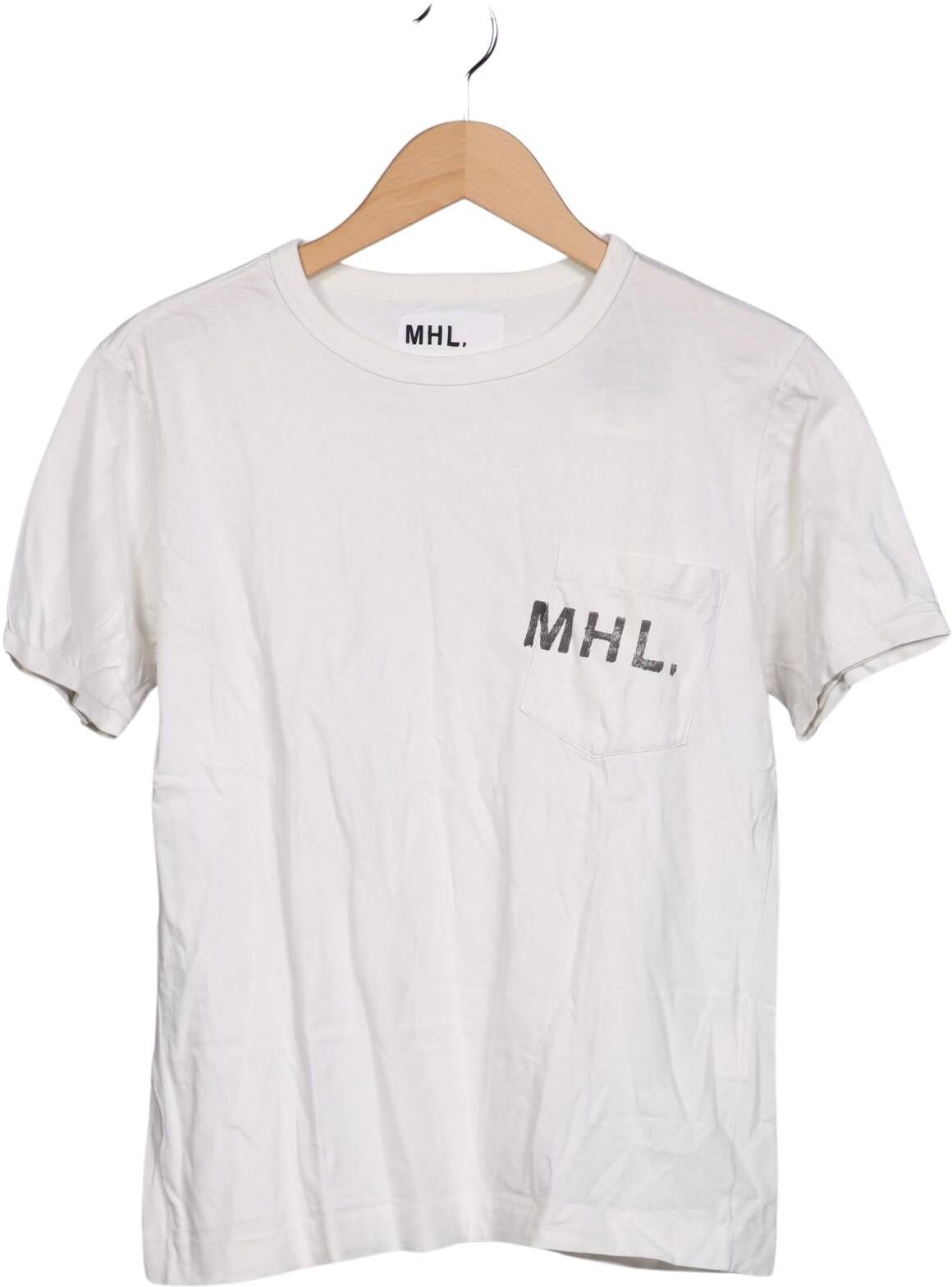 Margaret Howell Damen T-Shirt, Weiß, Gr. M, kein / Etikett - Second Hand