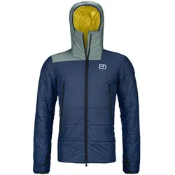 Ortovox Swisswool Zinal Jacket - Alpinjacke - Herren - Blue/Green - M