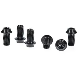 EXTRALITE Schrauben Set ExtraBolt 9.1 | M5x9 Titan schwarz für Bremss
