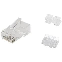 Equip Cat.6A RJ45 Stecker, 100 Stück pro Packung