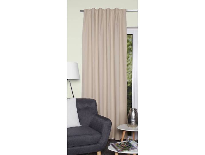 Fertiggardine Topic 140 x 145cm Beige/Beige