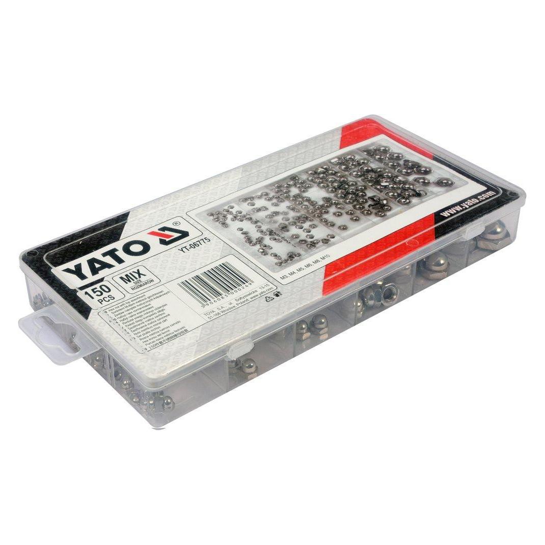 Yato 150 Pcs Ss Steel Nuts Assortment (24939350)