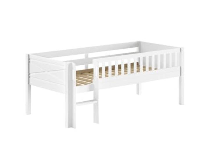 Vipack Halfhoog Bed Scott Wit
