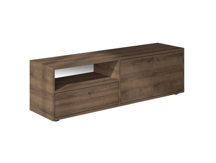 Livetastic Lowboard, Eichefarben, Holzwerkstoff, 35x42x136 cm, stehend, Wohnzimmer, TV Möbel, Lowboards, Lowboards stehend