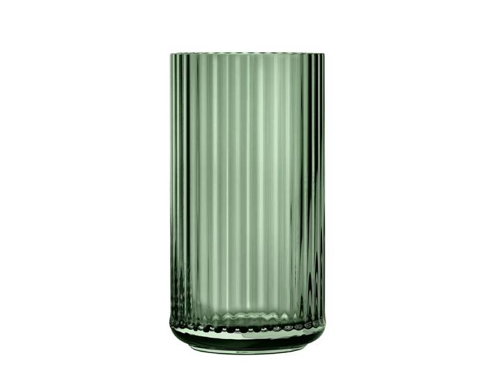 Lyngby Porcelæn - Glasvase H 31 cm, grün